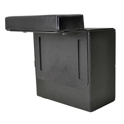 Storage Box with Adjustable Armrest and Lock - Floor Plate Mount - Jotto Console Accessory